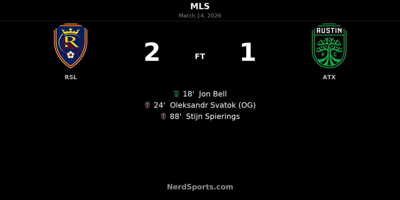 Late Drama at America First Field: Real Salt Lake Edge Austin FC 2–1 in Tense MLS Affair