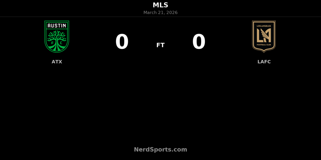 Austin FC and LAFC battle to tense 0-0 draw at Q2 Stadium