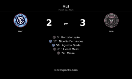 Inter Miami CF edge New York City FC 3-2 in five-goal thriller at Yankee Stadium