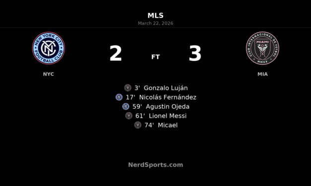 Inter Miami CF edge New York City FC 3-2 in five-goal thriller at Yankee Stadium