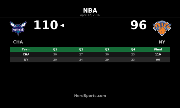 Hornets 110, Knicks 96: Charlotte Finishes Strong in New York