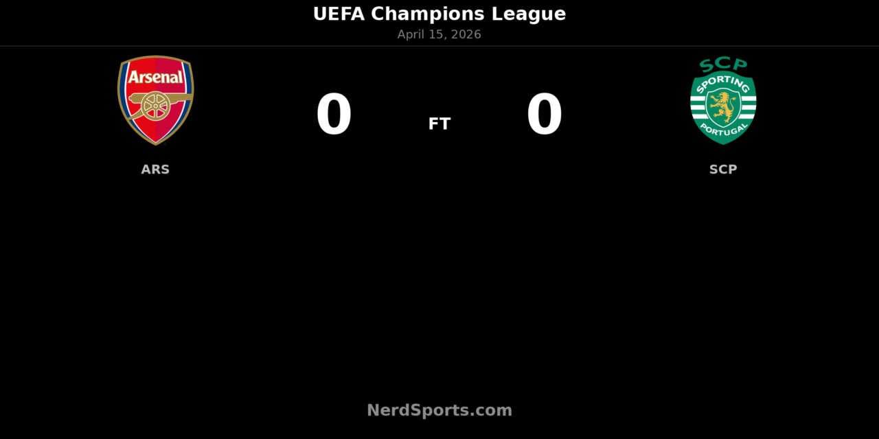 Arsenal hold Sporting CP to reach Champions League semifinals