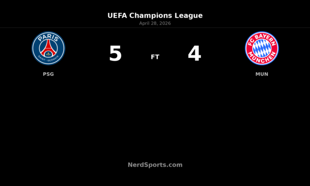 PSG edge Bayern Munich 5-4 in wild Champions League semifinal first leg