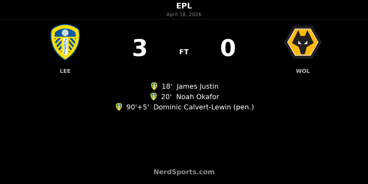 Leeds United cruise past Wolves with ruthless first-half burst at Elland Road