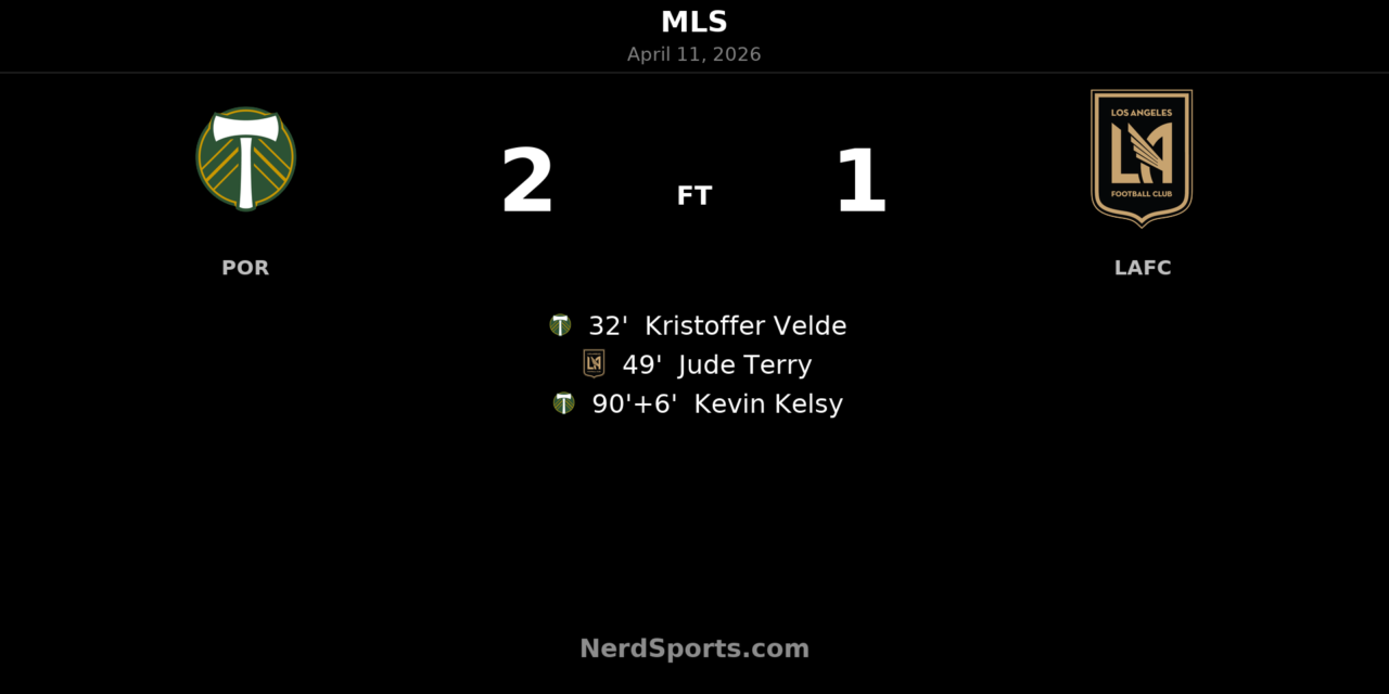 Portland Timbers stun LAFC with Kevin Kelsy’s 90’+6′ winner at Providence Park