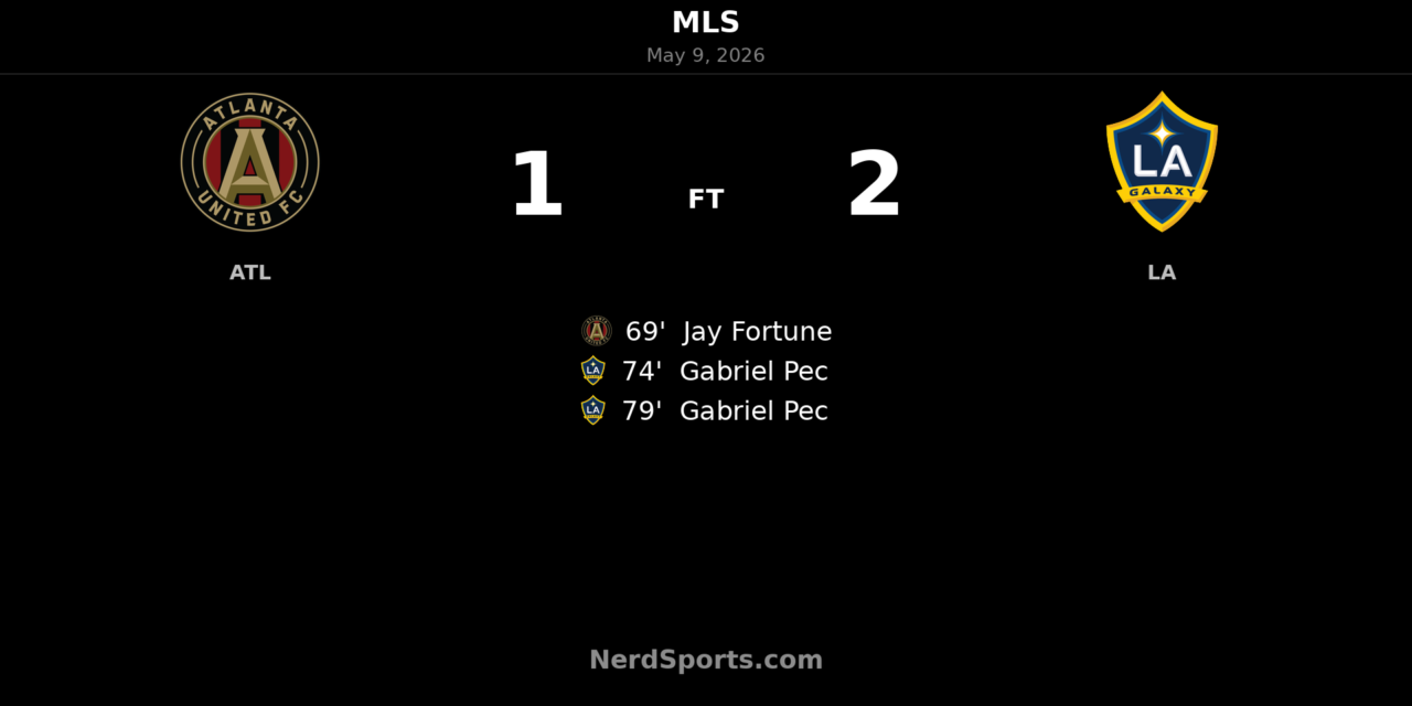 Gabriel Pec brace turns Atlanta United lead into LA Galaxy comeback win