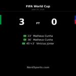 Brazil 3-0 Haiti: Cunha Double Sets Up World Cup Win