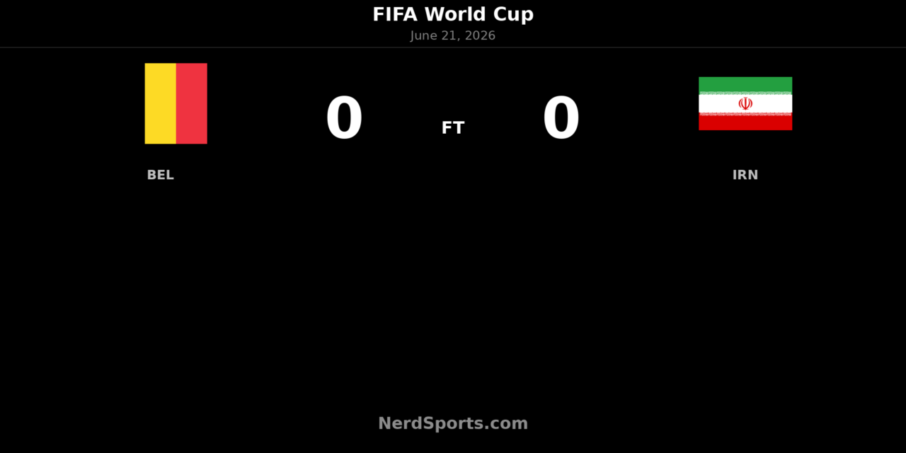 Belgium Held to Goalless Draw by Iran at World Cup