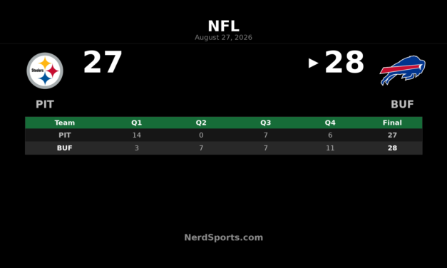 Bills Edge Steelers 28-27 in Preseason Rally