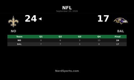 Saints Rally Past Ravens 24-17 in Fourth Quarter
