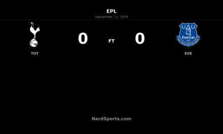 Tottenham Held by Everton in Goalless Premier League Draw