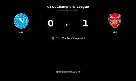 Ødegaard Strikes Late as Arsenal Edge Napoli in Champions League Opener
