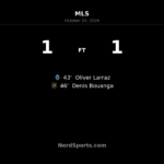 Bouanga Equalizer Earns LAFC Draw Against 10-Man Vancouver