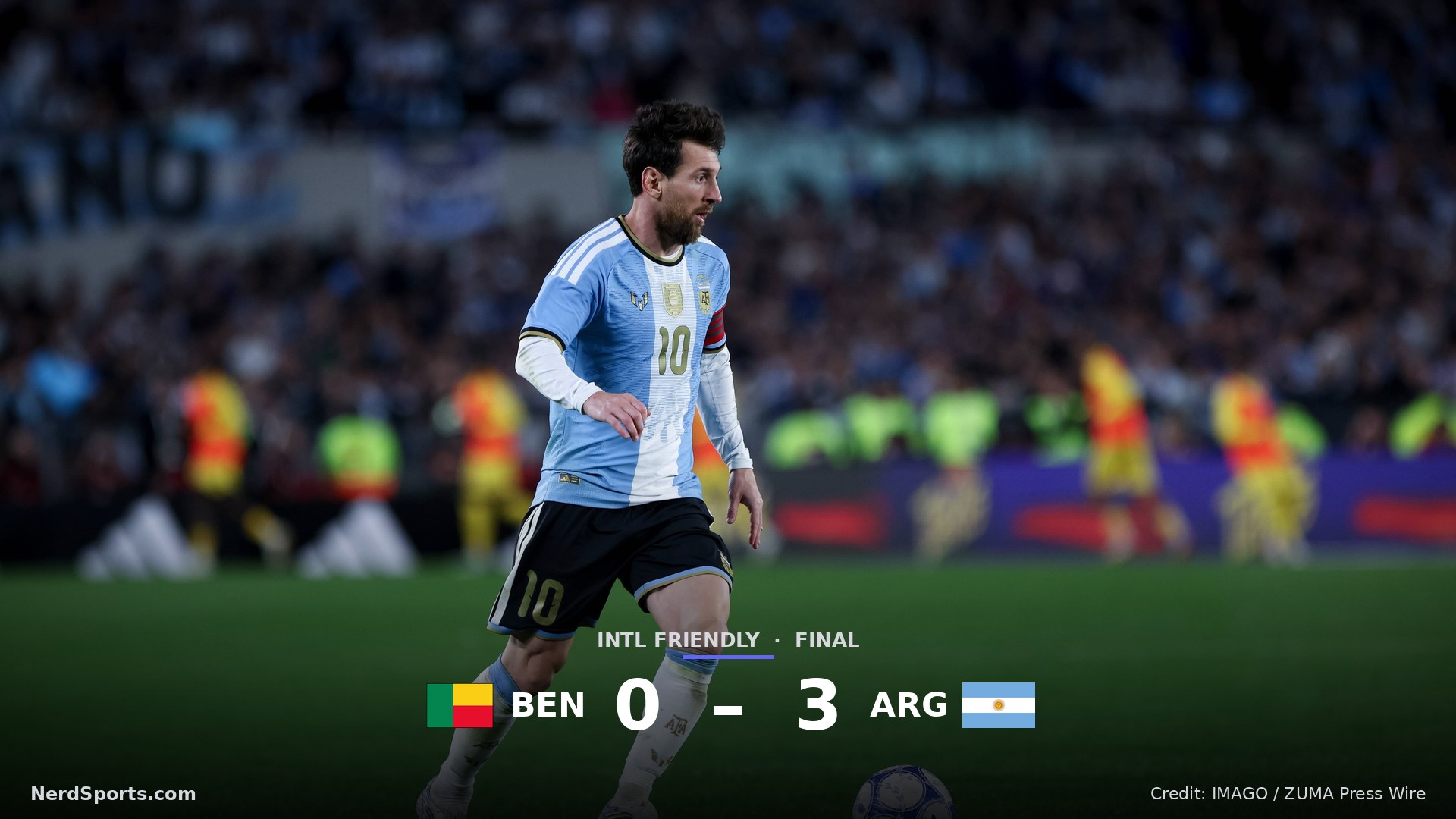 Oct 6, 2026: Lionel Messi of Argentina seen during the match between Argentina and Benin International Friendly. The last match of Messi with Argentina national team.